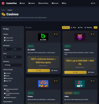 CasinoFlow – Casino Affiliate CMS Screenshot 3