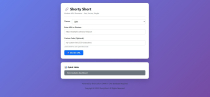 Shorty Short URL Shortener Screenshot 2