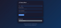 Shorty Short URL Shortener Screenshot 3