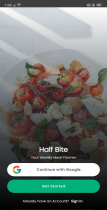 Half Bite - Weekly Meal Planner App - Android Screenshot 9