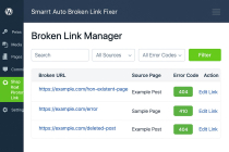 Smart Auto Broken Link Fixer Pro - WP Plugin Screenshot 3