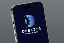 Letter D Advanced Technology Logo Screenshot 3