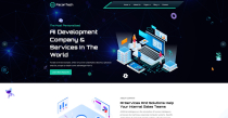 FaconTech - IT  HTML Template Screenshot 3