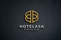 Symmetrical Ornament Monogram Logo Screenshot 2