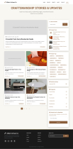 Gilbert Artisan Co - WordPress Trade Theme Screenshot 3