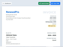 RenewalPro - Web Agency Renewal Management System Screenshot 5