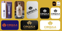 Cirqula – Modern Minimal Lifestyle Logo Screenshot 3