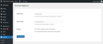 Domain Replacer WordPress Plugin Screenshot 1