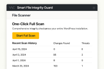 Smart File Integrity Guard – WordPress Plugin Screenshot 4