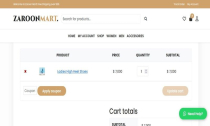 Zaroon Mart - Minimal Fast WooCommerce Theme Screenshot 2
