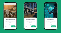 Complete Dairy Farm Management System React Native Screenshot 1