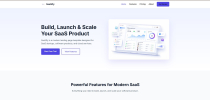 SaaSify Responsive SaaS Landing Page HTML Template Screenshot 4
