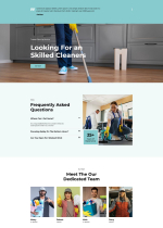 Claean - Cleaning And Maintenance Service Theme Screenshot 4