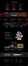 Caceno -Casino And Gambling WordPress Theme Screenshot 4