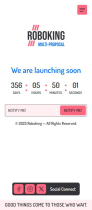 Roboking - Multi Proposal Coming Soon Template Screenshot 4