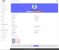 Computer Institute Management System Screenshot 19