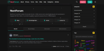 NextForum - Best PHP Forum Screenshot 6