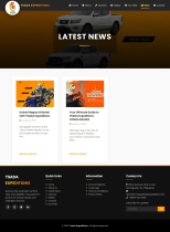 Vehicle Rental CMS Website Screenshot 10