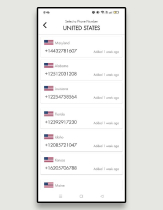 vNum - Virtual Number for Receive SMS Online Screenshot 3