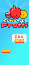 Cutie Frutti - Godot Match-3 Complete Game Screenshot 1