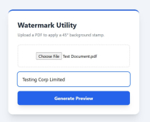 Watermak Pro - PHP Script Screenshot 2