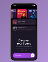 Swift FM - Complete iOS Radio Streaming App Screenshot 2