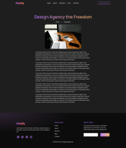 Foliofy- Personal Portfolio Elementor Template Kit Screenshot 2