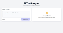 TextAnalyzer AI Detector Screenshot 3