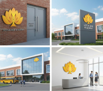 Lotus Rise Premium Logo Screenshot 3