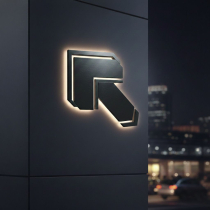 Modern Monogram Logo Design Black Vertex Screenshot 2