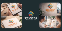 Tricirca Logo – Modern Geometric Balance  Screenshot 3