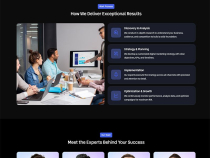 Digital Marketing Agency HTML Template Screenshot 7