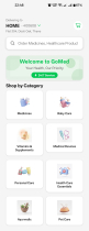 Gomed - Medicine Delivery Ecosystem Screenshot 1