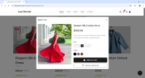 LuxeThreads Fashion eCommerce HTML Template Screenshot 8