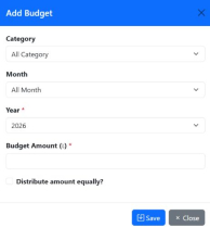 Expense Tracker - Laravel  Financial Management  Screenshot 1