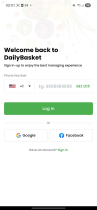DailyBasket - Grocery Delivery Flutter Application Screenshot 3