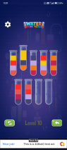 Water Sort Puzzle Game AdMob Facebook Ads Android Screenshot 5