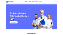 MERN Doctor Appointment System with Admin Screenshot 1