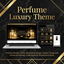Perfume Luxury - Premium Shopify Theme Screenshot 2