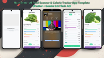 NutriScan - Flutter App Template Screenshot 2