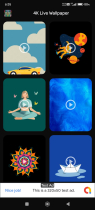 Live 4K Wallpaper with AdMob Facebook Ads Android Screenshot 5
