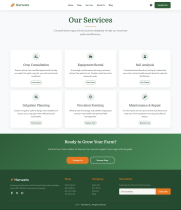 Harvesta WordPress WooCommerce Agricultural Theme Screenshot 7