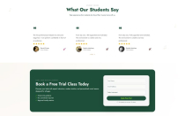 Aegis - Music Academy HTML Template Screenshot 3