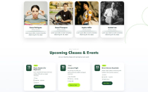 Aegis - Music Academy HTML Template Screenshot 4