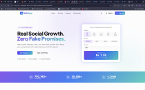 Advanced SMM Panel Nodejs Based Screenshot 3