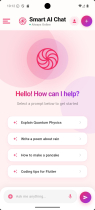 Smart AI Chat App - Flutter Screenshot 5