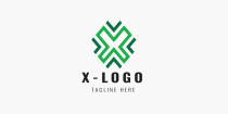 X Letter Logo Design Screenshot 1